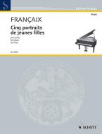 Cinq portraits de jeunes filles Standard