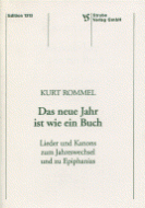 Das neue Jahr ist wie ein Buch 