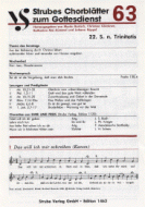 22. Sonntag nach Trinitatis 