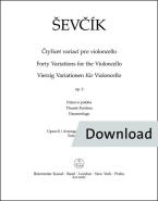 40 The Variations op. 3 