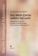 Das Wort Christi wohne bei euch 