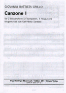Canzone I 