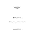 50 pièces d'orgue 