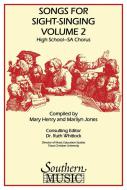 Songs For Sight-Singing Vol. 2 