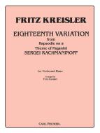 Eighteenth Variation 