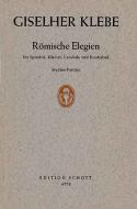 Römische Elegien op. 15 