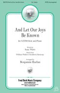 And Let Our Joys Be Known Download