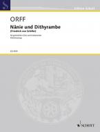 Nänie und Dithyrambe Standard