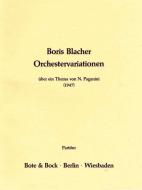 Variations orchestrales 