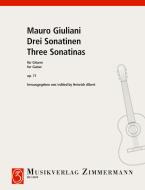 3 sonatines op. 71 