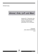 Himmel, Erde, Luft und Meer - Trompete in B 