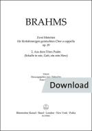 Aus dem 51ten Psalm (Schaffe in mir Nr.  Gott Nr.  ein rein Herz) op. 29 Nr. 2 