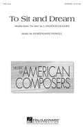 To Sit And Dream (Band Accompaniment) - Contralto Clarinet 