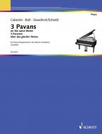 3 Pavans from the same theme Standard