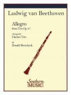 Allegro from trio op. 87 