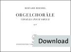 Chorals pour orgue op. 6 