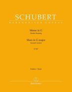Messe en sol majeur D 167 Standard