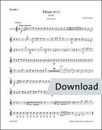 Messe en sol majeur D 167 Download
