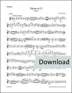Messe en sol majeur D 167 Download