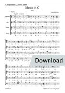 Messe en sol majeur D 167 Download