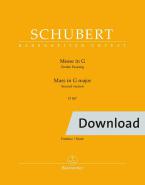 Messe en sol majeur D 167 Download