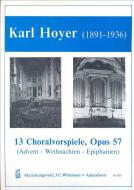 13 Choralvorspiele Opus 57 
