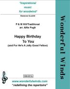Happy Birthday to You/For He's a Jolly Good Fellow 