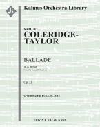Ballade in A minor op. 33 
