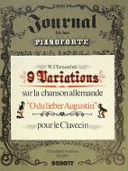 9 Variationen sur la chanson allemande O du lieber Augustin 