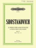 24 Preludes & Fugues 1 op. 87 