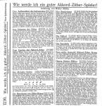Wie werde ich ein guter Akkordzither Spieler 