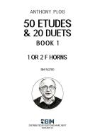 Études et duos n° 1 Standard