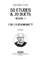 Études et duos n° 1 Standard