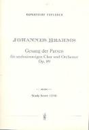 Gesang der Parzen op. 89 