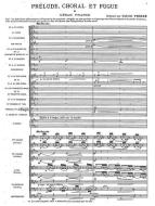 Prélude, Choral et Fugue 