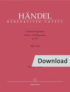 Concerto grosso B-Dur op. 6/7 HWV 325 Download