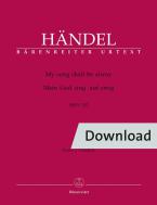 Mein Lied sing' auf ewig HWV 252 Download