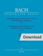 Brandenburgisches Konzert Nr. 1 Download