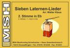 7 Laternen-Lieder - 2. Stimme Eb, 