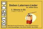 7 Laternen-Lieder - 3. Stimme in Eb 