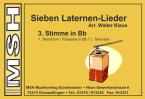 7 Laternen-Lieder - 3. Stimme in Bb 