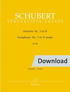 Symphonie n° 3 en ré majeur, D 200 Download