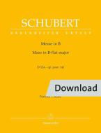 Messe en si bémol majeur, op. post. 141, D 324 Download
