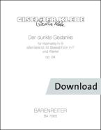 La Pensée sombre, op. 84 Download
