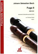 Fuge Nr. 22 aus dem Wohltemperierten Klavier 2 BWV891 