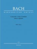 Concerto a due cembali senza ripieno en ut majeur BWV 1061a Standard