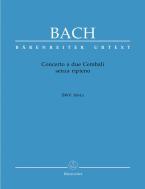 Concerto a due cembali senza ripieno en ut majeur BWV 1061a Standard