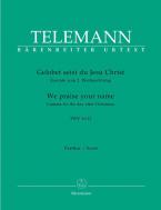 Gelobet seist du, Jesu Christ TWV 1:612 