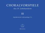 Préludes de choral du 19e siècle, volume 3 Standard