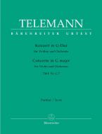 Concerto en sol majeur TWV 51: G7 